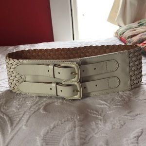 Linea Pelle wide leather belt